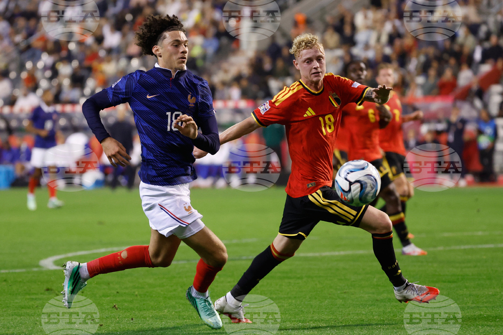 Belgium France Nations League Soccer