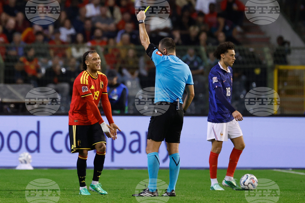 Belgium France Nations League Soccer