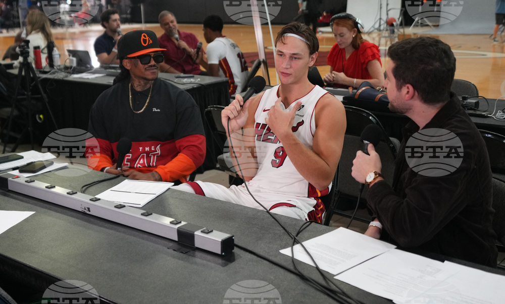 Heat Media Day Basketball