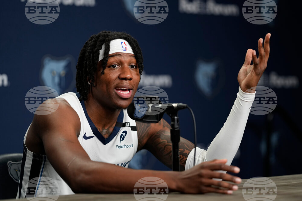 Grizzlies Media Day Basketball