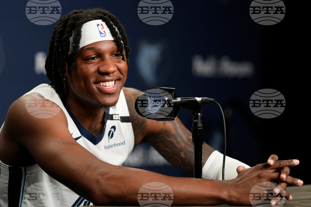 Grizzlies Media Day Basketball
