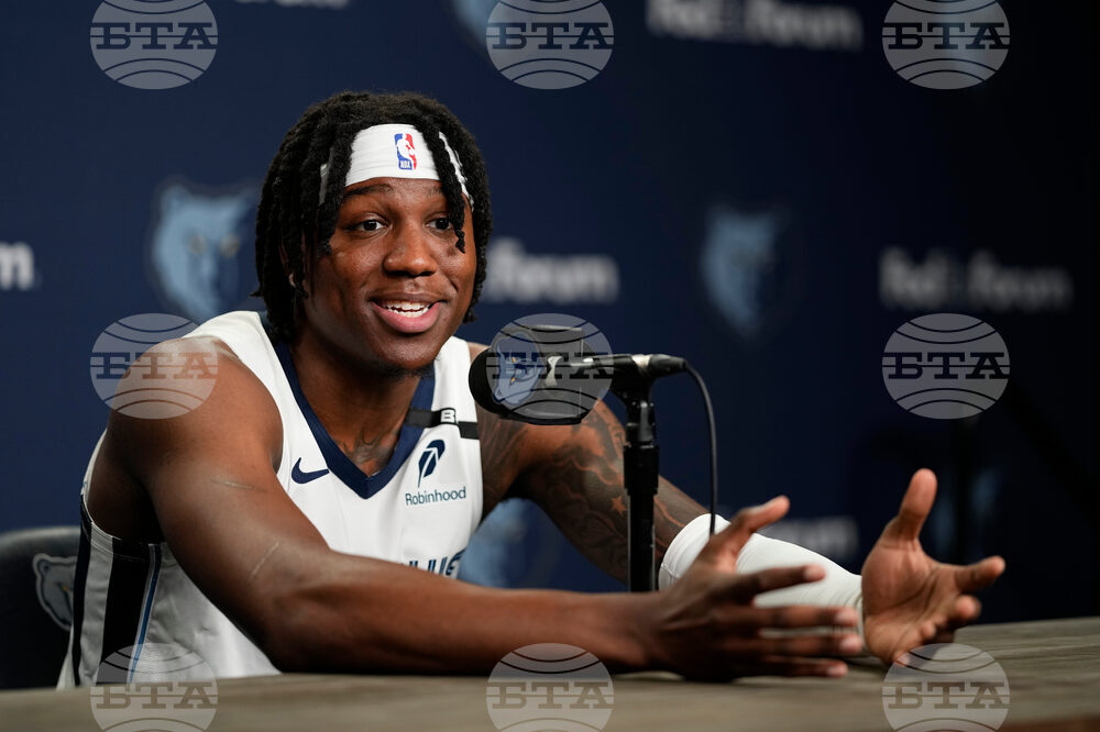 Grizzlies Media Day Basketball