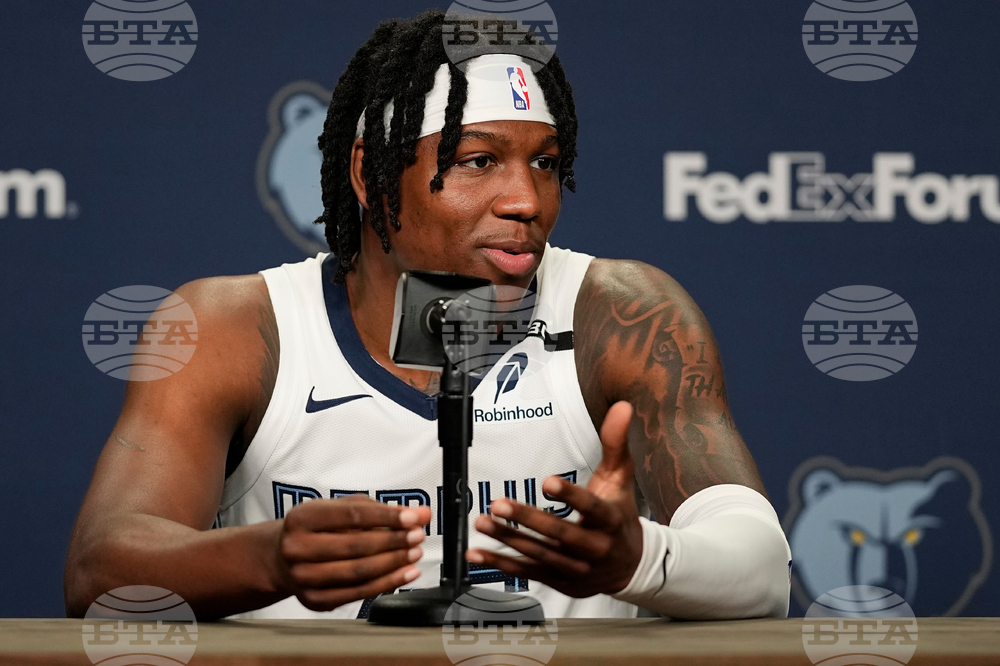 Grizzlies Media Day Basketball