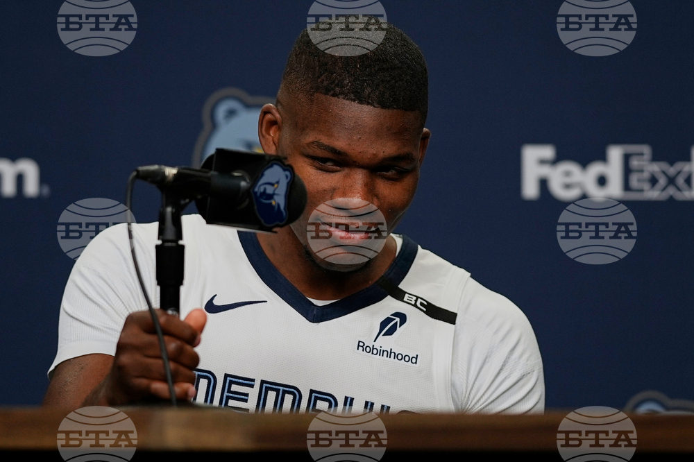 Grizzlies Media Day Basketball