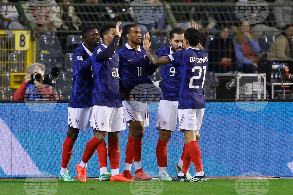 Belgium France Nations League Soccer