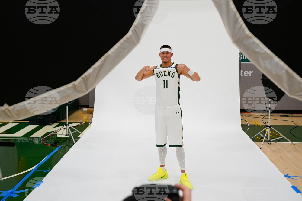 Bucks Media Day Basketball