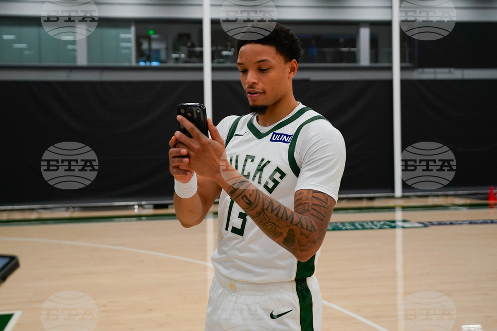 Bucks Media Day Basketball