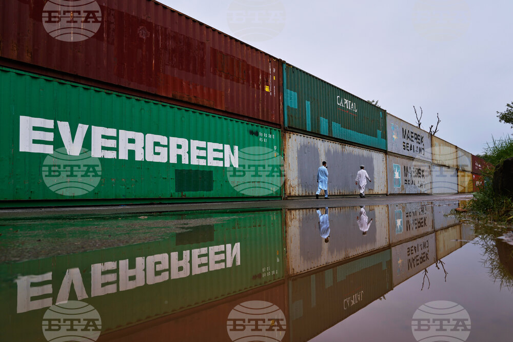Pakistan Protests Containers