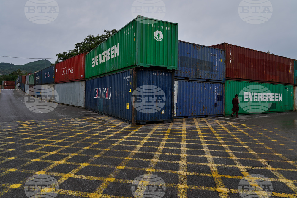 Pakistan Protests Containers