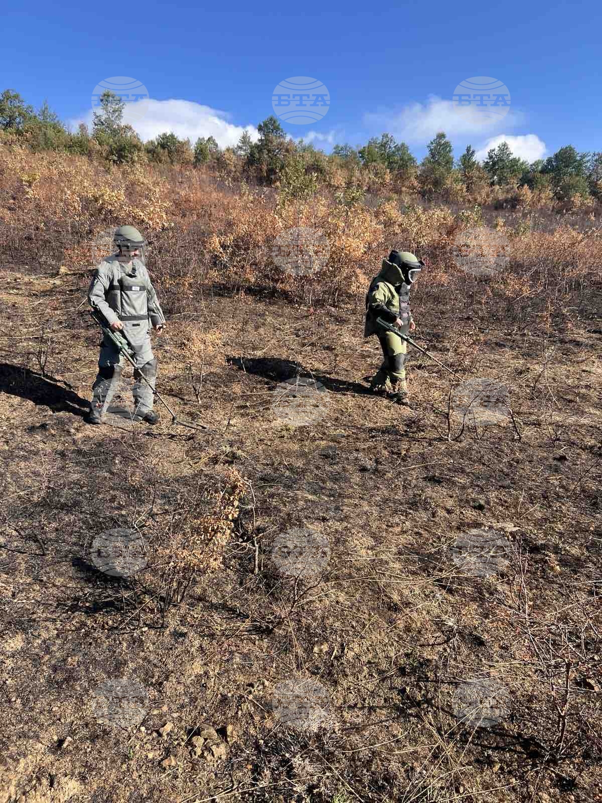 Приключи прочистването на района около склада за боеприпаси на „Емко“ в село Горни Върпища, съобщиха от Министерството на отбраната