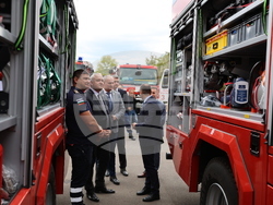 Село Покровник - Учебно-тренировъчен център за подготовка на пожарникари и спасители - откриване