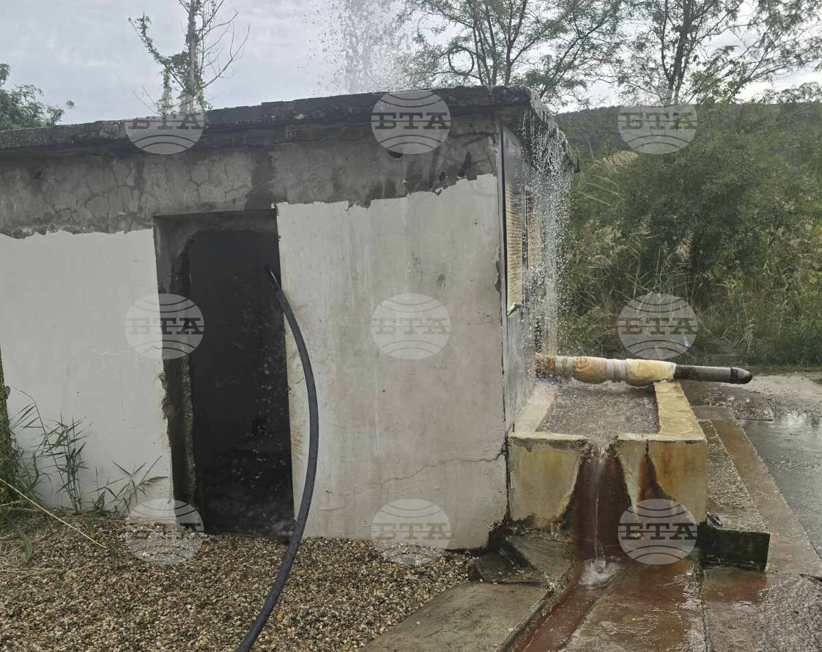 Възстановено е водоподаването от минералния извор в западната част на Свищов