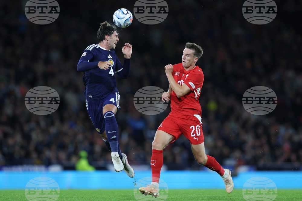 Scotland Switzerland Nations League Soccer
