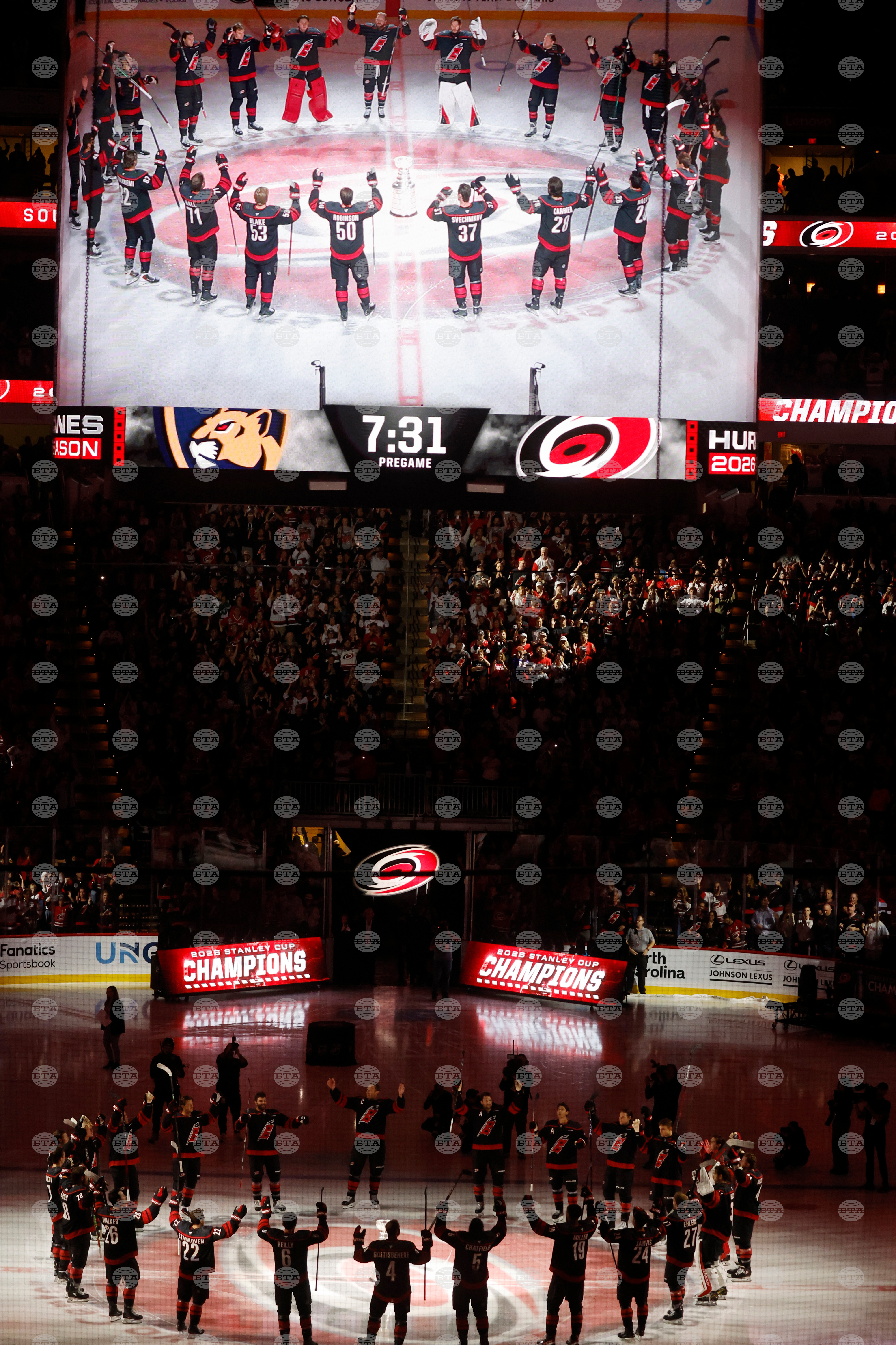 Panthers Hurricanes Hockey