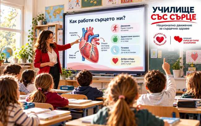 Плевен става част от националното движение „Училище със сърце“