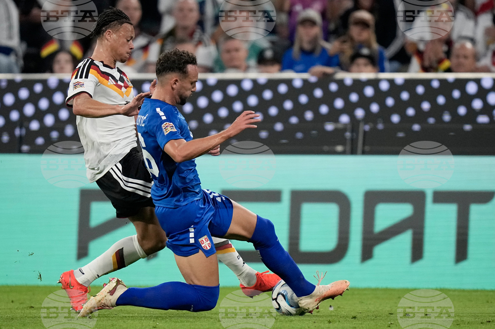 Germany Serbia Nations League Soccer