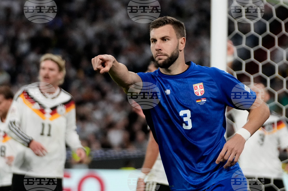 Germany Serbia Nations League Soccer