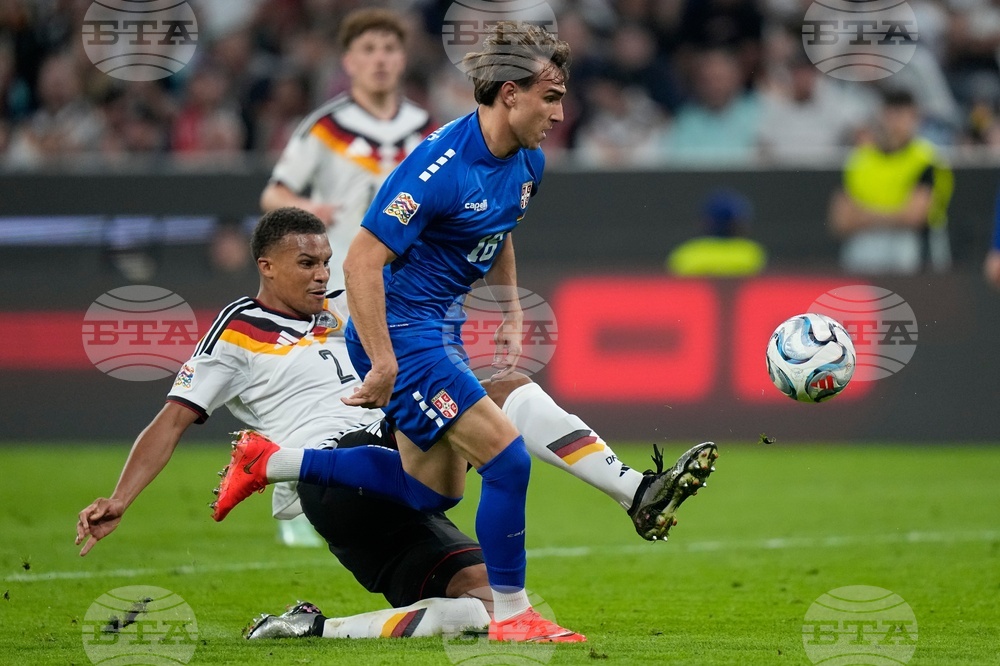 Germany Serbia Nations League Soccer