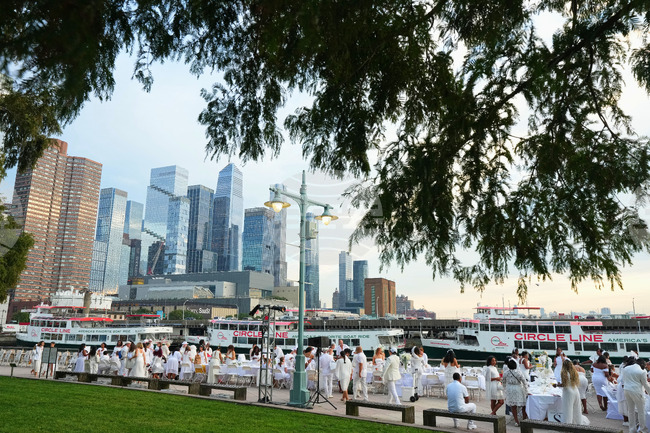 New York Diner En Blanc
