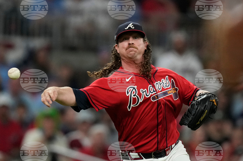 Phillies Braves Baseball