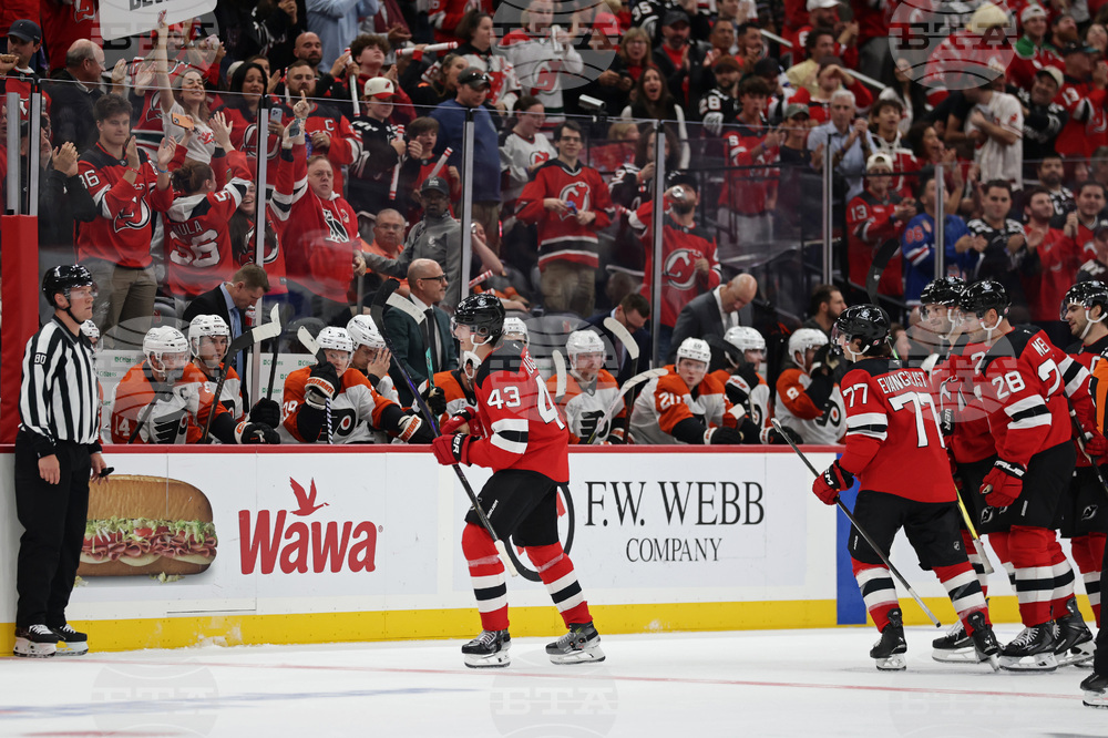 Flyers Devils Hockey