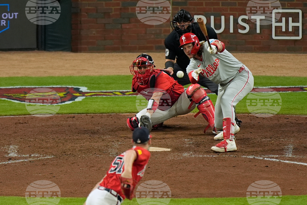 Phillies Braves Baseball