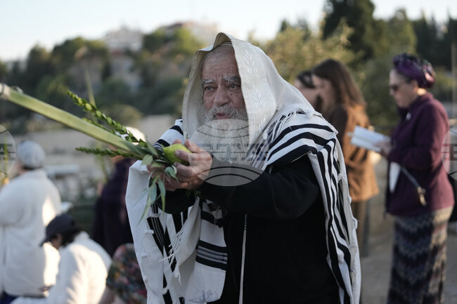 Israel Palestinians Sukkot