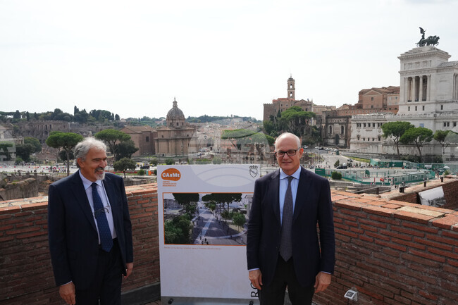 Italy Rome Archaeological Plan
