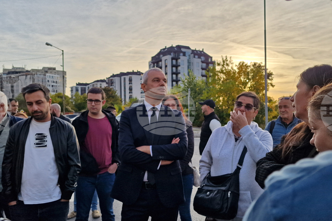 Костадин Костадинов - среща - протест