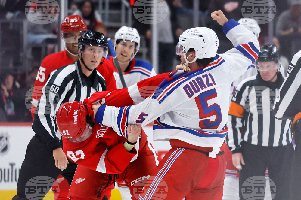 Rangers Red Wings Hockey