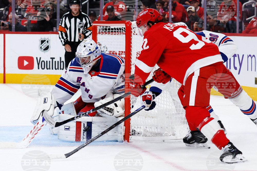 Rangers Red Wings Hockey