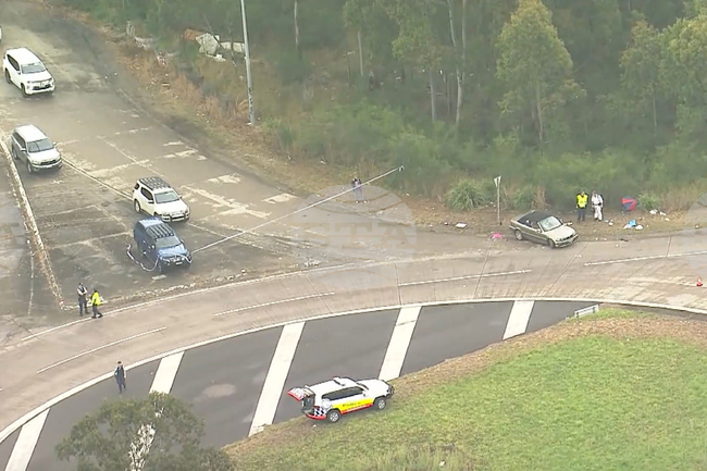 Australia Car Hits Crowd