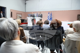 Гърция - Солун - Официална церемония по предаване тленните останки на цар Самуил на Република България
