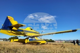 Стара Загора - противопожарен самолет Air Tractor