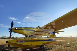 Стара Загора - противопожарен самолет Air Tractor
