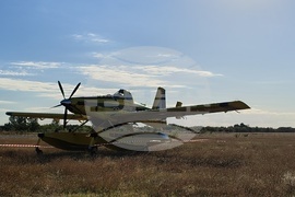 Стара Загора - противопожарен самолет Air Tractor
