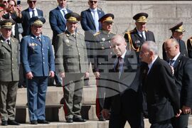 Цар Самуил - тленни останки - посрещане - държавна церемония