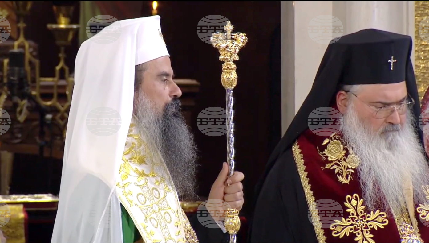 Цар Самуил се завръща сред своите, за да остане завинаги в България, каза патриарх Даниил в базиликата „Света София – Премъдрост Божия“