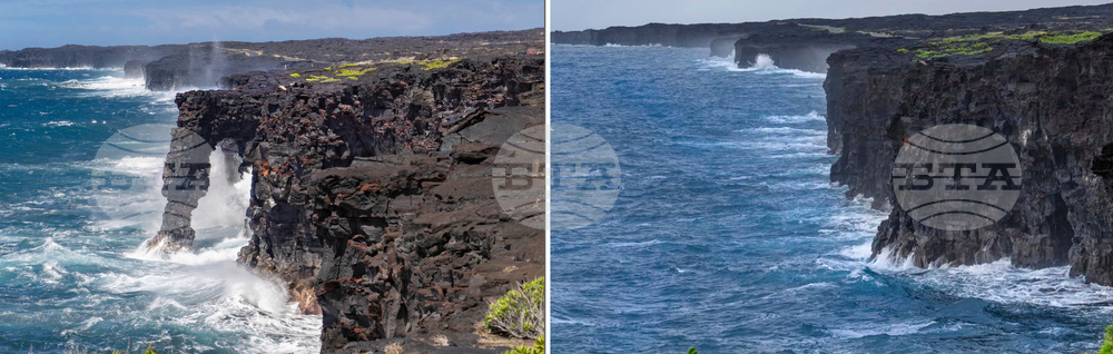 Hawaii Cliff Collapse