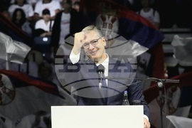 Сърбия - Белград - митинг