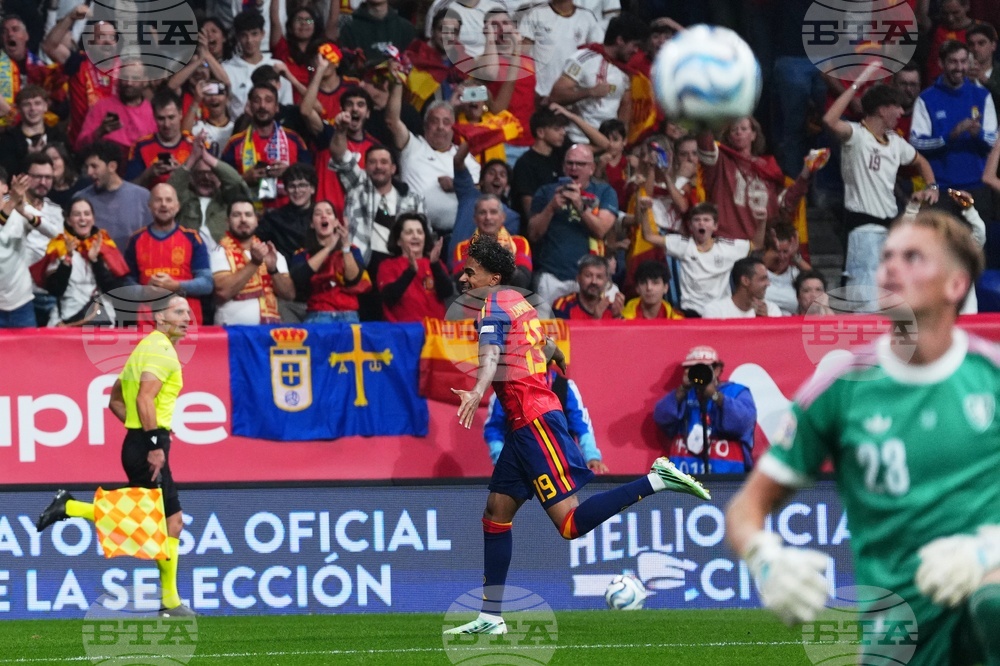 APTOPIX Spain Czechia Nations League Soccer