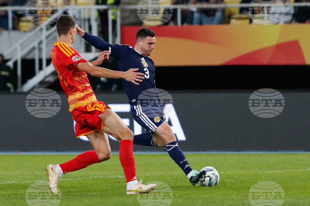 North Macedonia Scotland Nations League Soccer