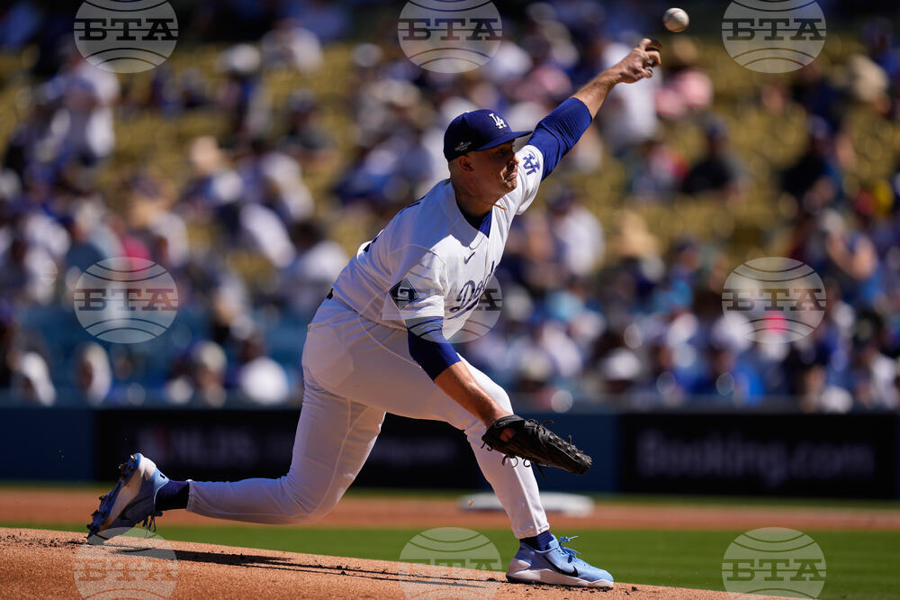 Braves Dodgers Baseball