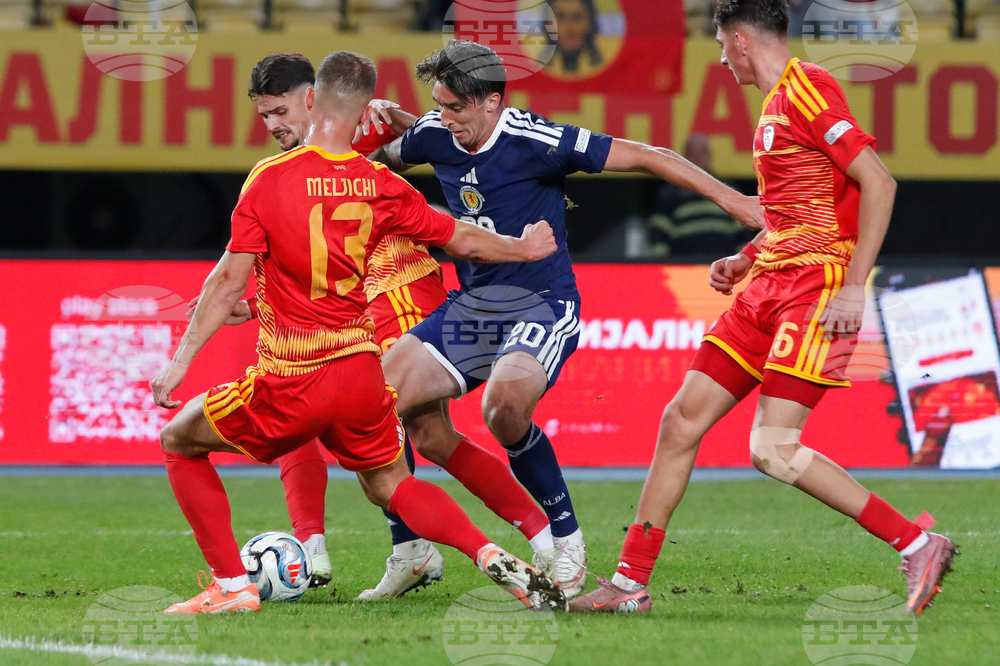 North Macedonia Scotland Nations League Soccer