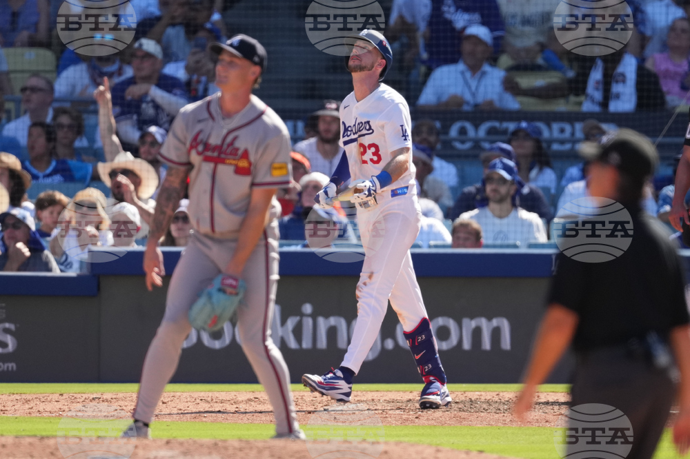 Braves Dodgers Baseball