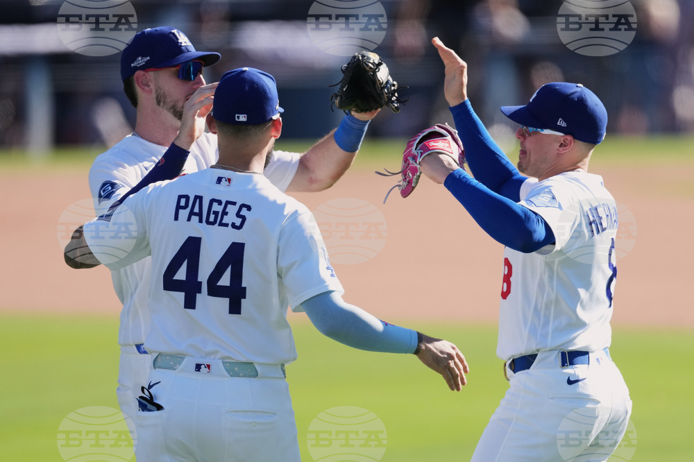 Braves Dodgers Baseball