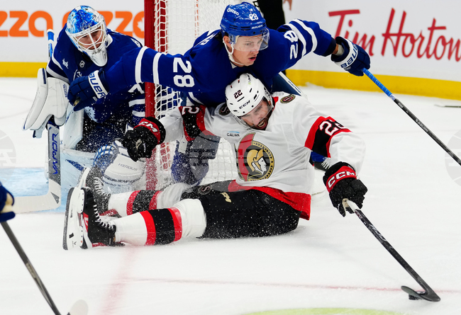 Senators Maple Leafs Hockey