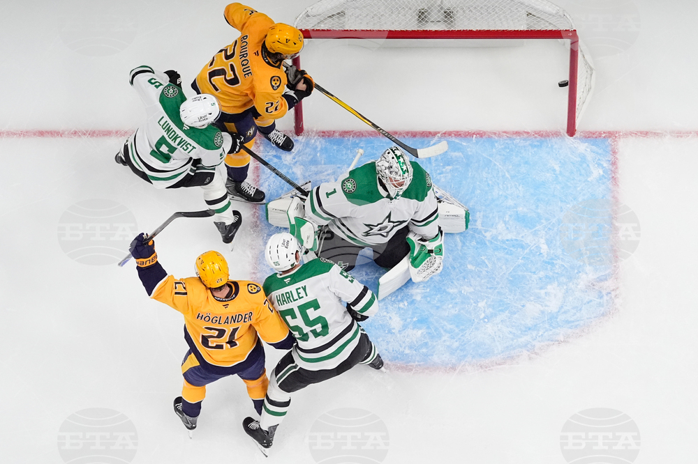 Stars Predators Hockey