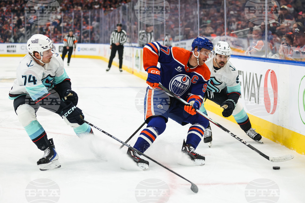 Kraken Oilers Hockey