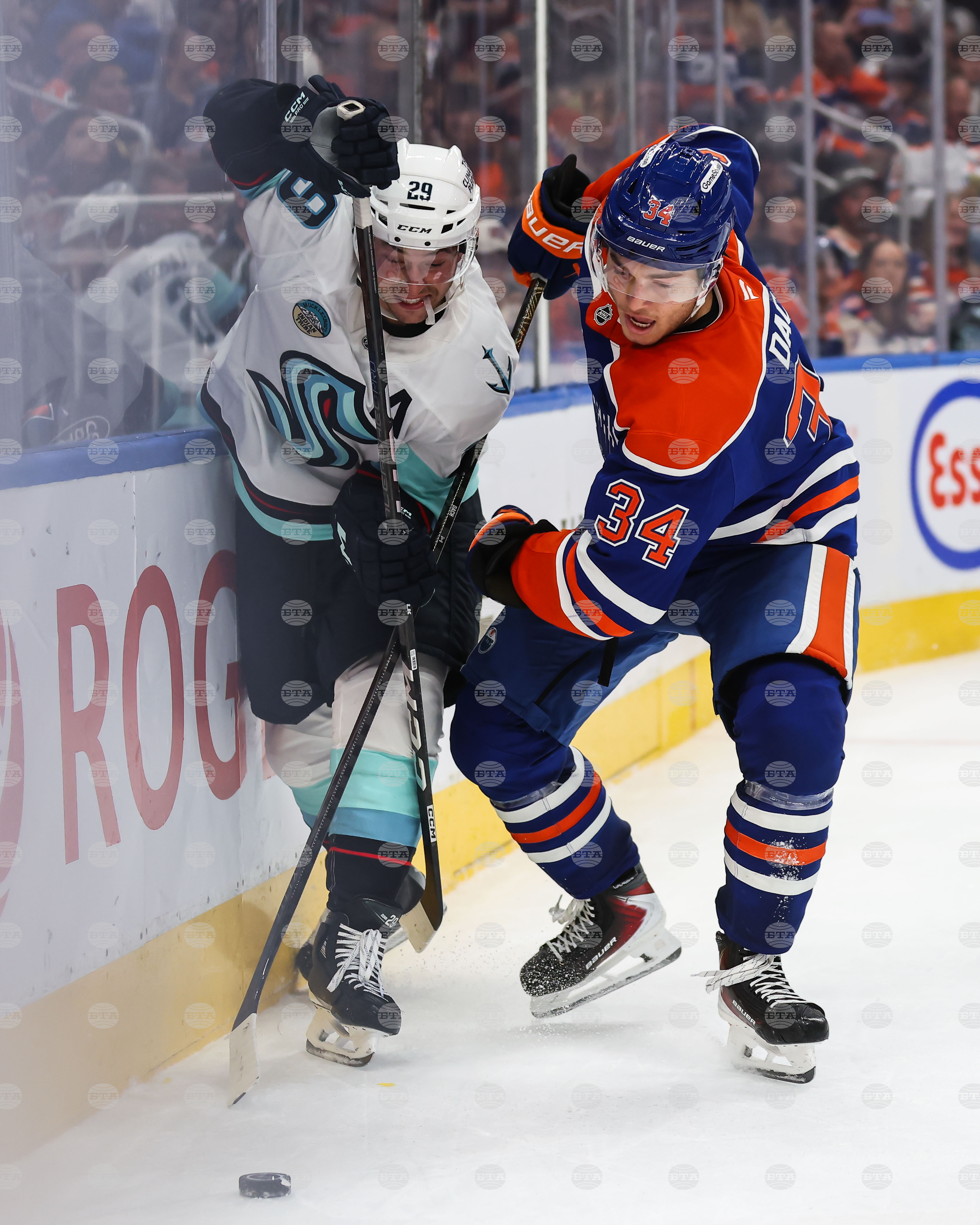 Kraken Oilers Hockey